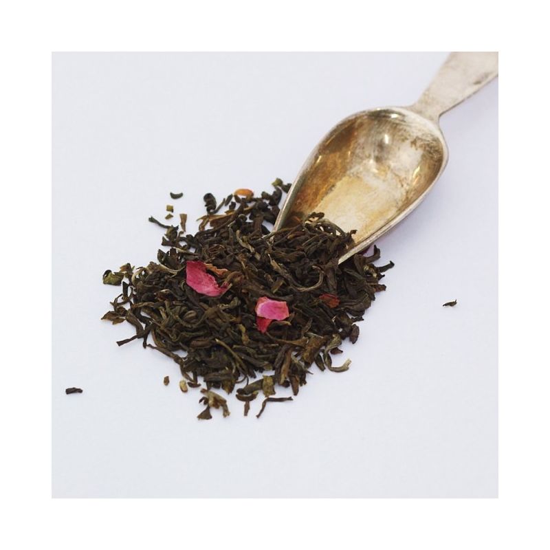 407.Tea & Roses(250g) - Zielona Z Różami - PIAG The Fresh Tea Art&Craft - 4
