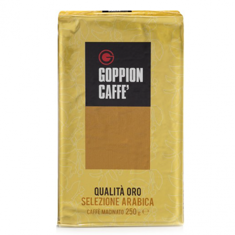 Qualita Oro - Kawa Mielona ( moka ) 250g Goppion Caffe