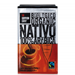 Nativo Caffe - Kawa Mielona 250 g Bio Fairtrade Goppion Caffe