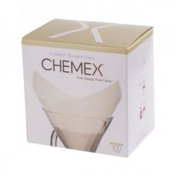 Chemex Filtry Papierowe Kwadratowe 6, 8,10 Filiżanek FS100