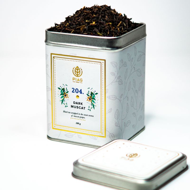 204. Dark Muscat(100g) - black tea with a hint of Muscat grape - PIAG The Fresh Tea - 2