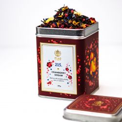  - 215. Cranberry Dream (100 g puszka) - czarna herbata z kwaśną żurawiną -  Piag The Fresh Tea - Piag Tea