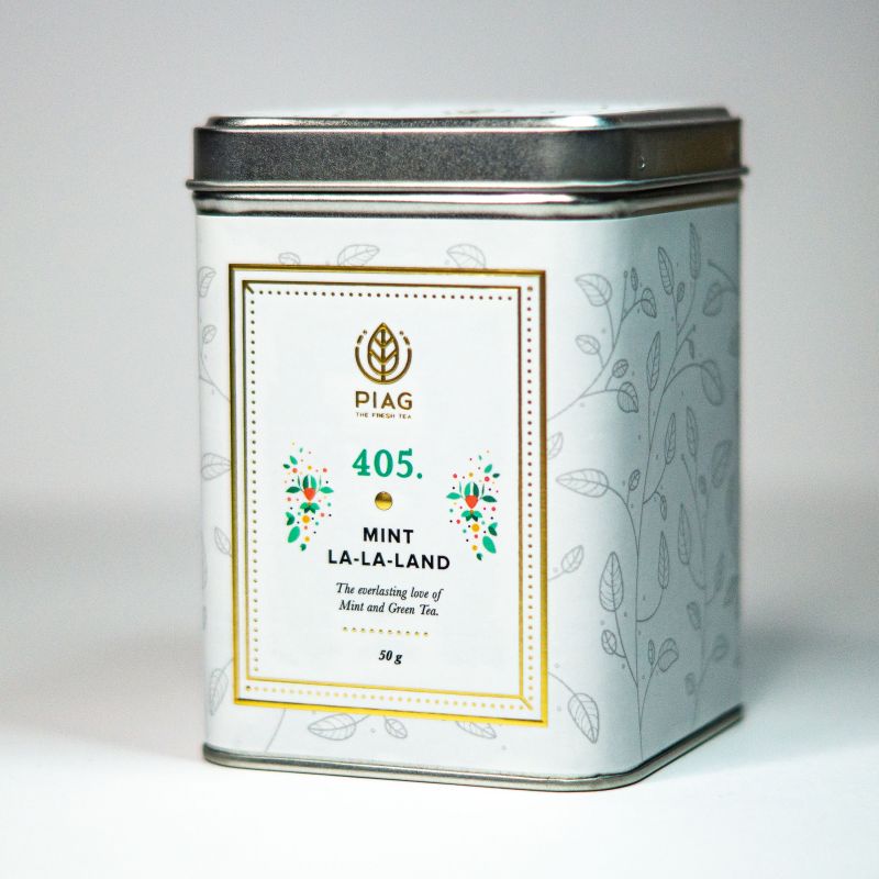 405. Mint La La Land (80g) - the eternal love of mint and green tea - PIAG The Fresh Tea - 1