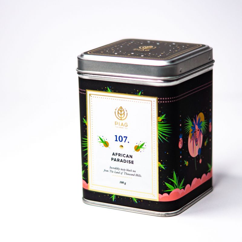 107.African Paradise (100g) - pure black tea - Piag The Fresh Tea  Art&Craft - 3
