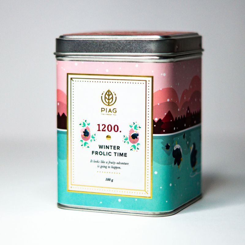  - 1200. Winter Frolic Time (100 g puszka) - owocowa z korzeniami - Piag The Fresh Tea - Piag Tea