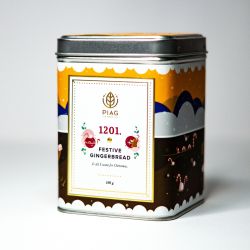 1201. Festive Gingerbread (100g) - black tea with spices and orange - PIAG The Fresh Tea - 4