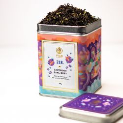  - 218. Lavender Earl Grey (100 g puszka) - czarna herbata z bergamotką i lawendowym słońcem - Piag The Fresh Tea - Piag Tea