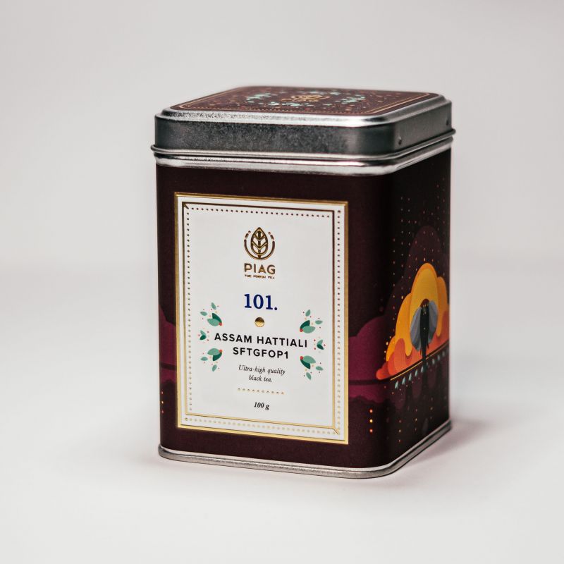 101. Assam Hattiali (100g) -black tea- PIAG The Fresh Tea Art&Craft - 3