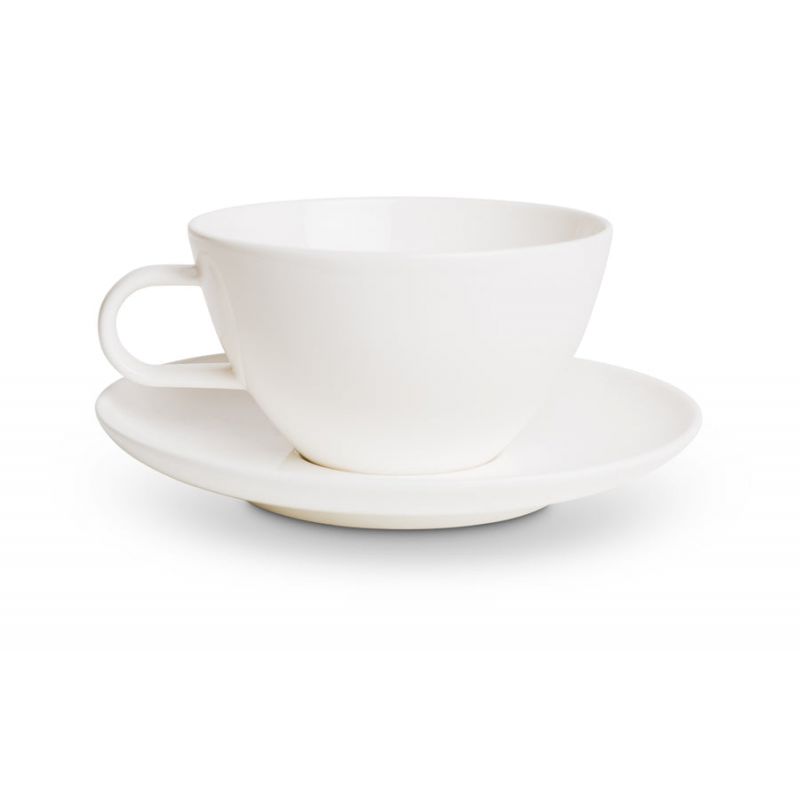 Greta cup saucer- Milk color - 2