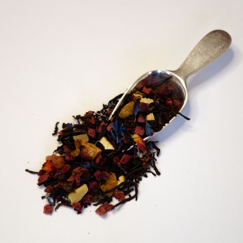 215. Cranberry Dream (100g) - black tea with sour cranberries -  PIAG The Fresh Tea - 1
