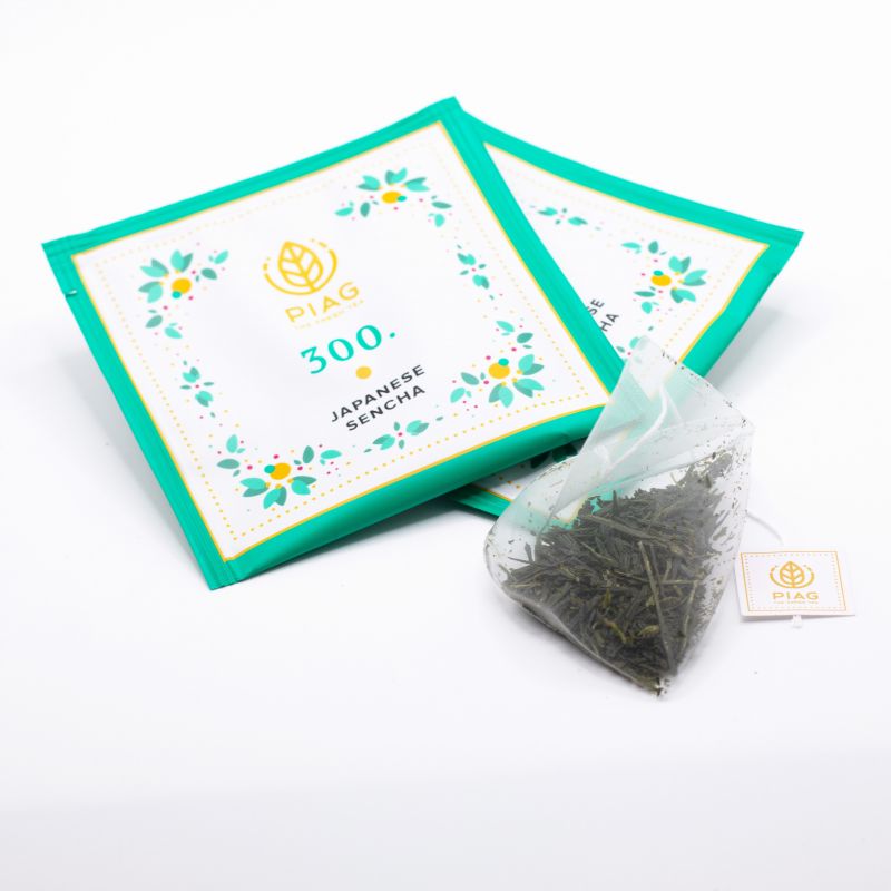 300.Japanese Sencha Kagoshima 15 ct - Pure Green Tea PIAG The Fresh Tea - 9