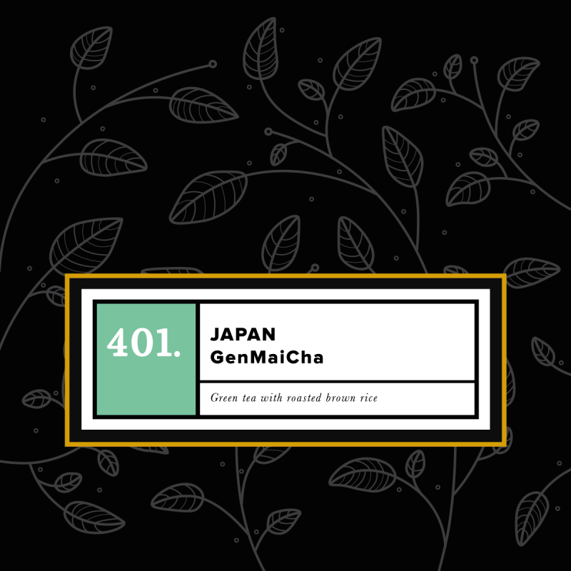 401. Japan GenMaiCha(250g) - Japanese green tea with roasted rice - PIAG The Fresh Tea - 3