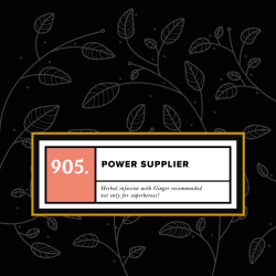  - 905. Power Supplier (250 g torba) - ziołowy napar nie tylko dla super bohaterów - Piag The Fresh Tea - Piag Tea