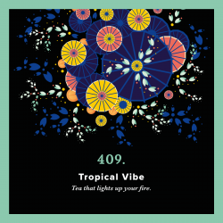 409. Tropical Vibe (250g) - green tea with pineapple - PIAG The Fresh Tea - 4