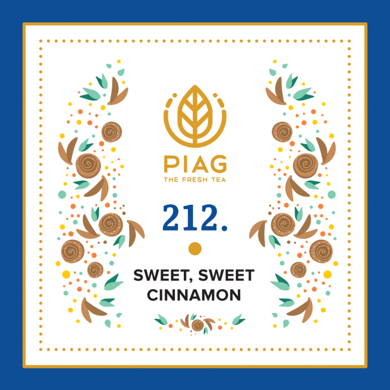 212. Sweet Sweet Cinnamon 50ct - Piag The Fresh Tea - 4