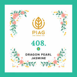  - 408. Dragon Pearl Jasmin 50szt. biodegradowalnych saszetek  - zielona jaśminowe perły - Piag The Fresh Tea - Piag Tea