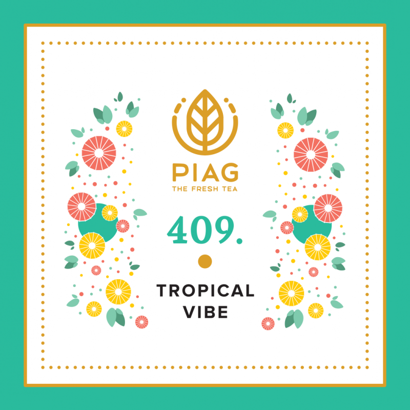  - 409.Tropical Vibe 50 biodegradowalnych saszetek - Piag The Fresh Tea - Strona główna