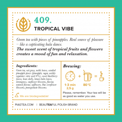 409.Tropical Vibe 50 ct - Piag The Fresh Tea - 4
