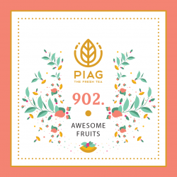 902. Awesome Fruits 50ct -fruits tea blend/ PIAG The Fresh Tea - 6