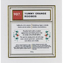  - 907.Yummy Orange Rooibos 15 biodegradowalnych saszetek - Piag The Fresh Tea - Strona główna