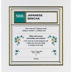  - 300. Japanese Sencha 15 szt. biodegradowalnych saszetek - czysta zielona herbata - Piag The Fresh Tea - Piag Tea