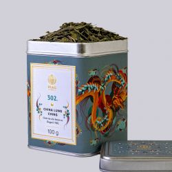  - 302. China Lung Ching (100 g puszka) - chińska zielona herbata Dragon's Well - Smocza Studnia - Piag The Fesh Tea - Piag Tea
