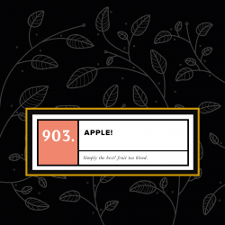 903. Apple(250g) - ein Aufguss von hier und dort gepflückten Äpfeln - PIAG The Fresh Tea - 3