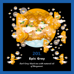 201.Epic Grey(250g) - Schwarzer Tee mit Bergamotte - PIAG The Fresh Tea - 3