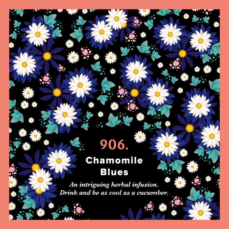 906. Chamomile Blues(250g) - A non-obvious infusion with chamomile in the lead role -PIAG The Fresh Tea - 3