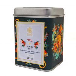 911.Funky Guy (100 g tin ) - an infusion of rocket plant in the vapor of an insane scent of orange - Piag The Fresh Tea - 4