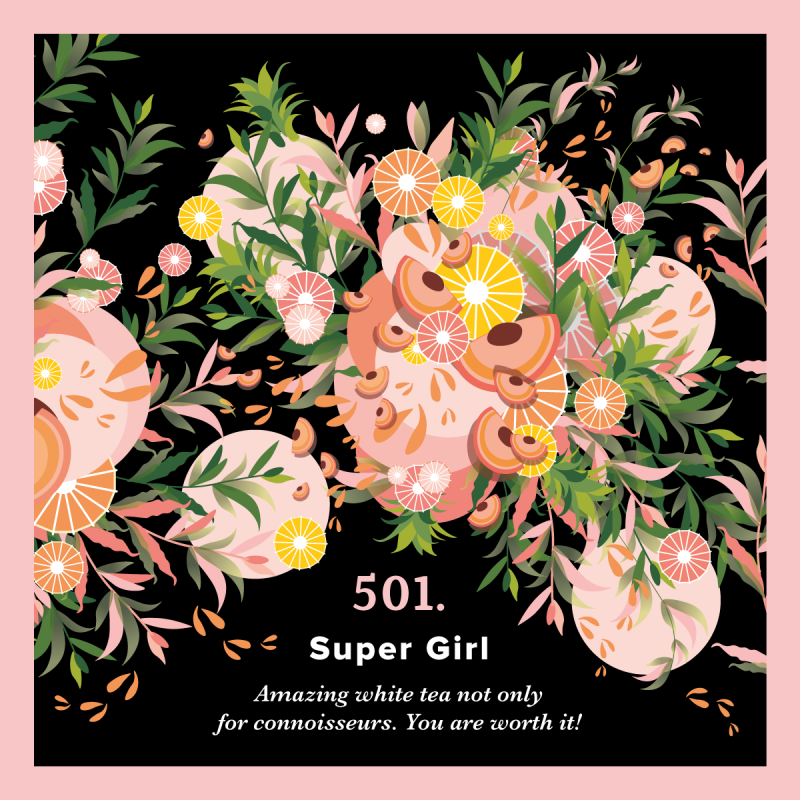 501. Super Girl!(250g) - PIAG The Fresh Tea - 4