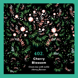 402. Cherry Blossom Green(250g) - Japanese green tea with cherry flavor - PIAG The Fresh Tea - 4