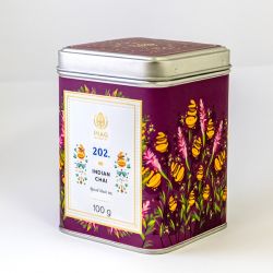  - 202.Indian Chai (100 g puszka) - czarna herbata z przyprawami korzennymi - Piag The Fresh Tea - Herbaty PIAG TEA