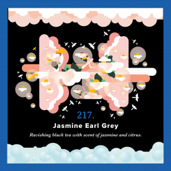 217.Jasmine Earl Grey ( torba 250  g ) PIAG The Fresh Tea