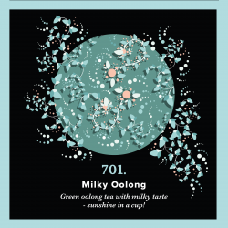 701. Milky Oolong (250 g torba) - zielony oolong o czarodziejskim waniliowo - mlecznym smaku - Piag The Fresh Tea