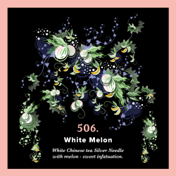 506. White Melon (150 g torba) - Chińska  biała herbata z melonem – słodkie  zauroczenie.