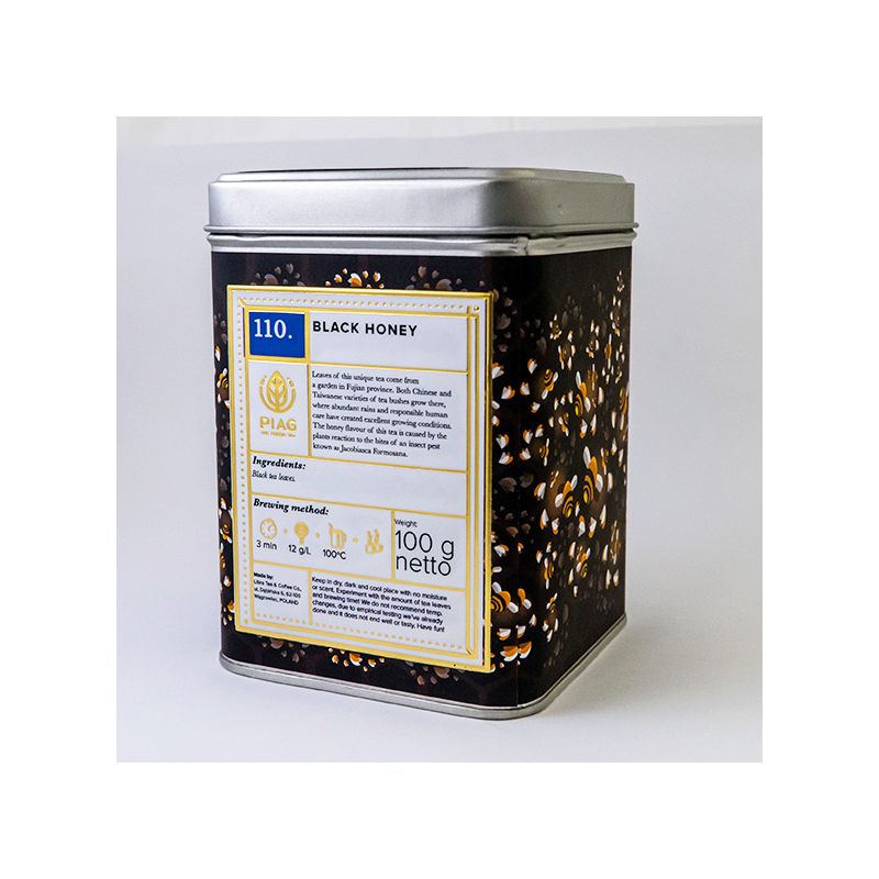 110.Black Honey  ( puszka 100 g ) PIAG The Fresh Tea